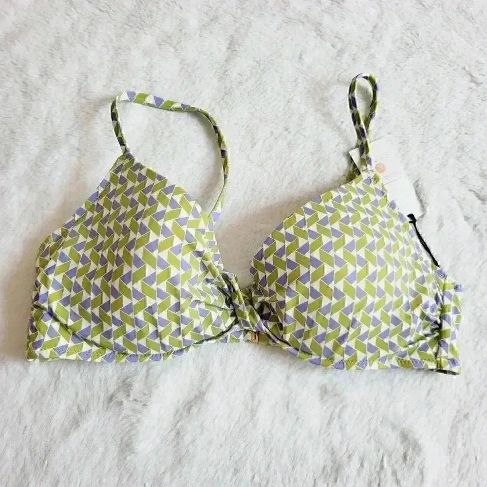 Shade & Shore, Women's Bralette Bikini Top (size 36B), BT6-FD - Picture 2 of 5